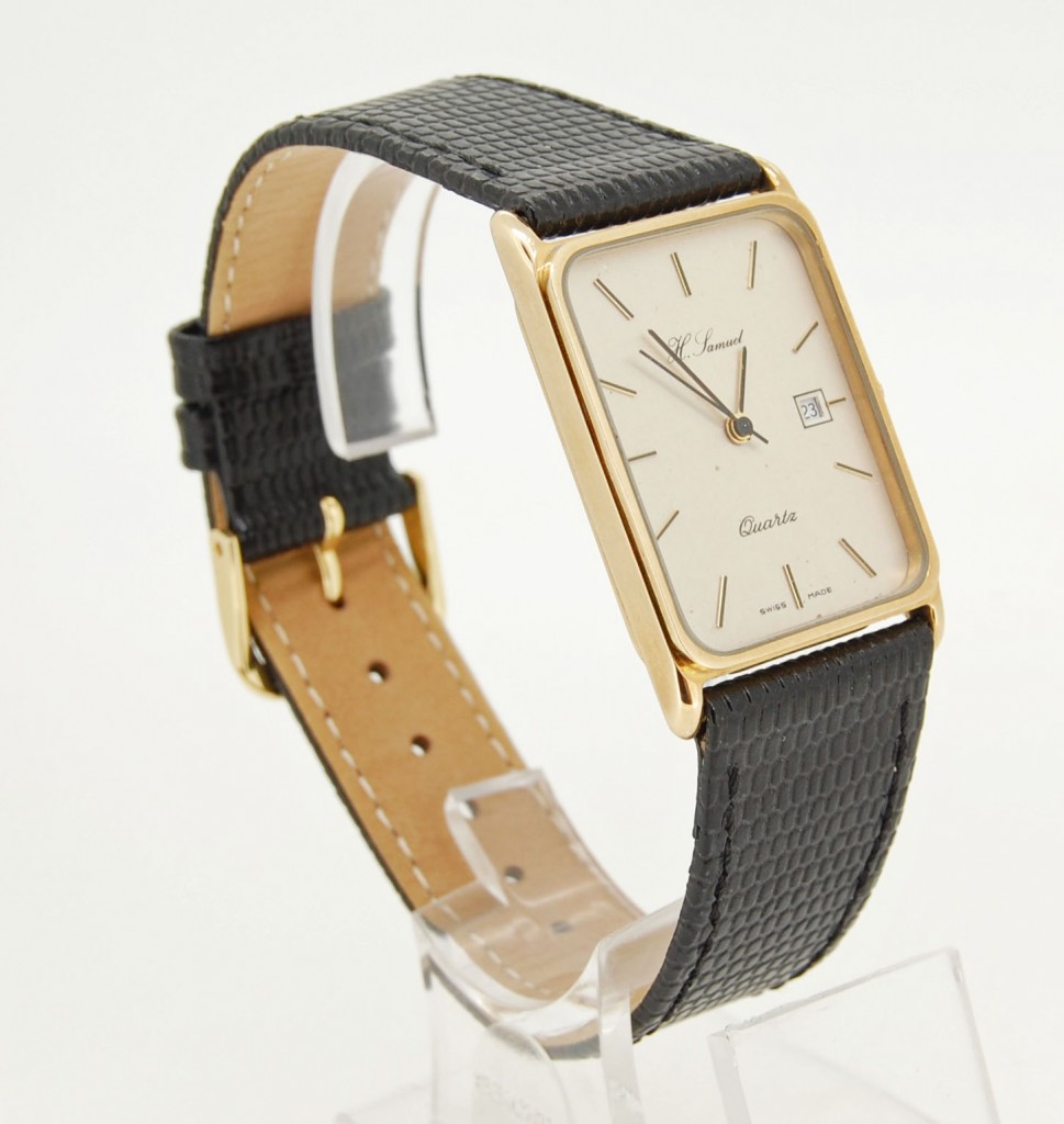 Gents 9ct Gold Watch by H Samuel – Krafft Jewellers