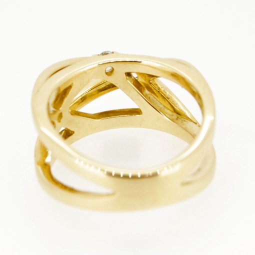 Boodles 18ct Gold Diamond Ring, 3 Brilliant Cut Diamonds – Krafft Jewellers