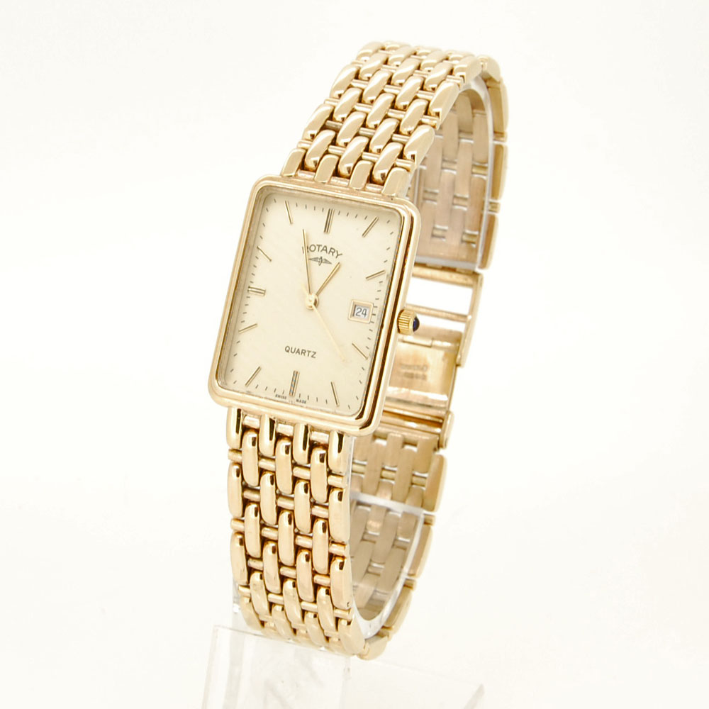 Gents 9ct Gold Rotary, Excellent Condition! – Krafft Jewellers