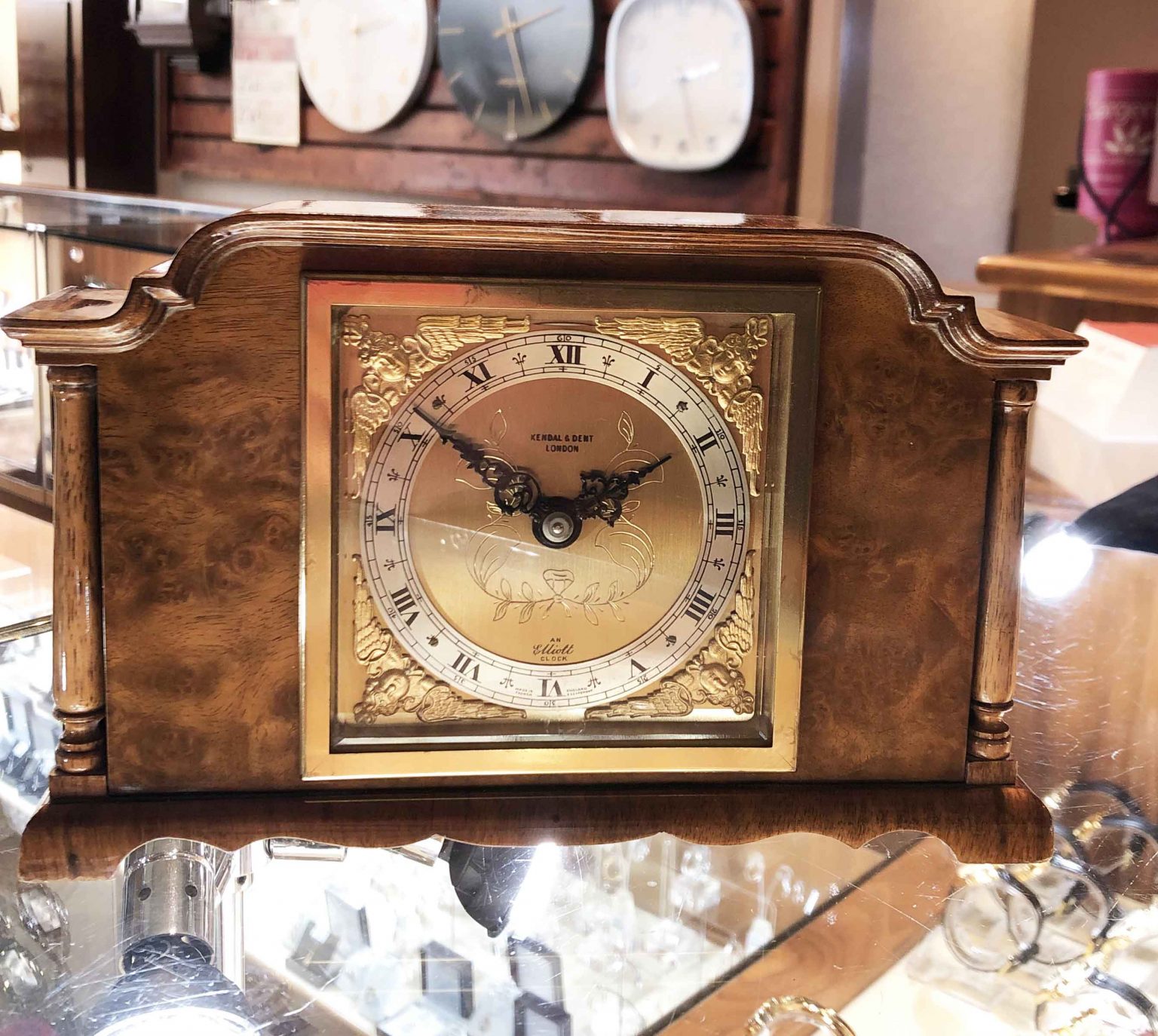 8 day Mantelpiece clock by Elliott, 1962 Krafft Jewellers